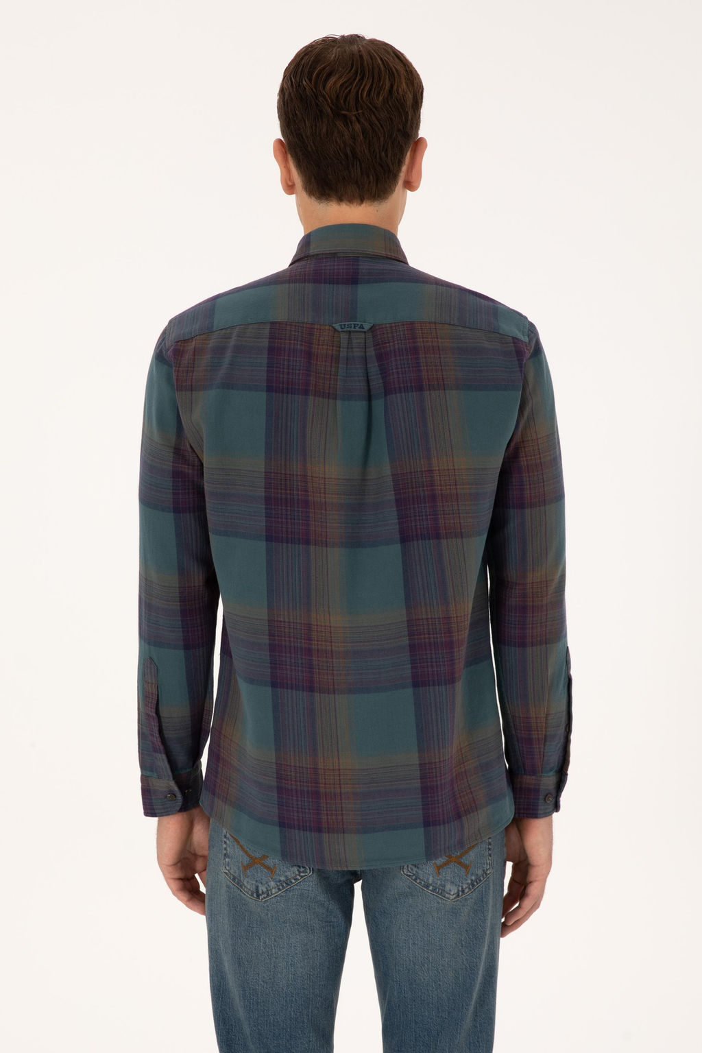 Erkek Koyu Ye_il Uzun Kollu G_mlek - U.s. polo assn фото 5