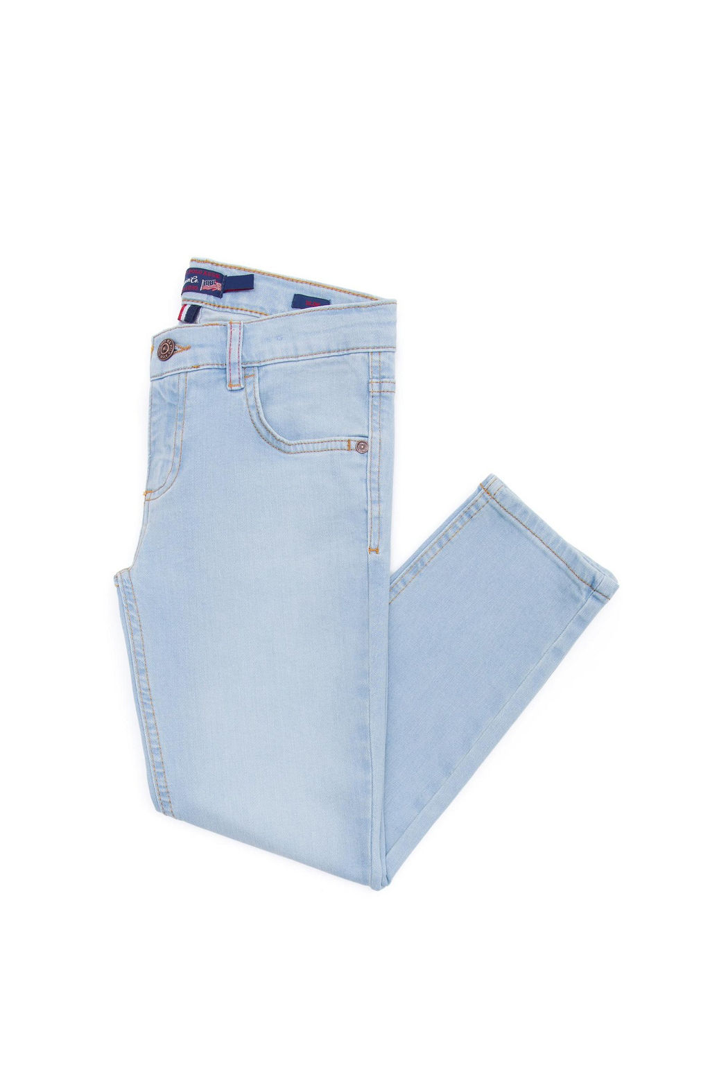 Голубые джинсовые брюки для мальчика - U.s. polo assn фото 7
