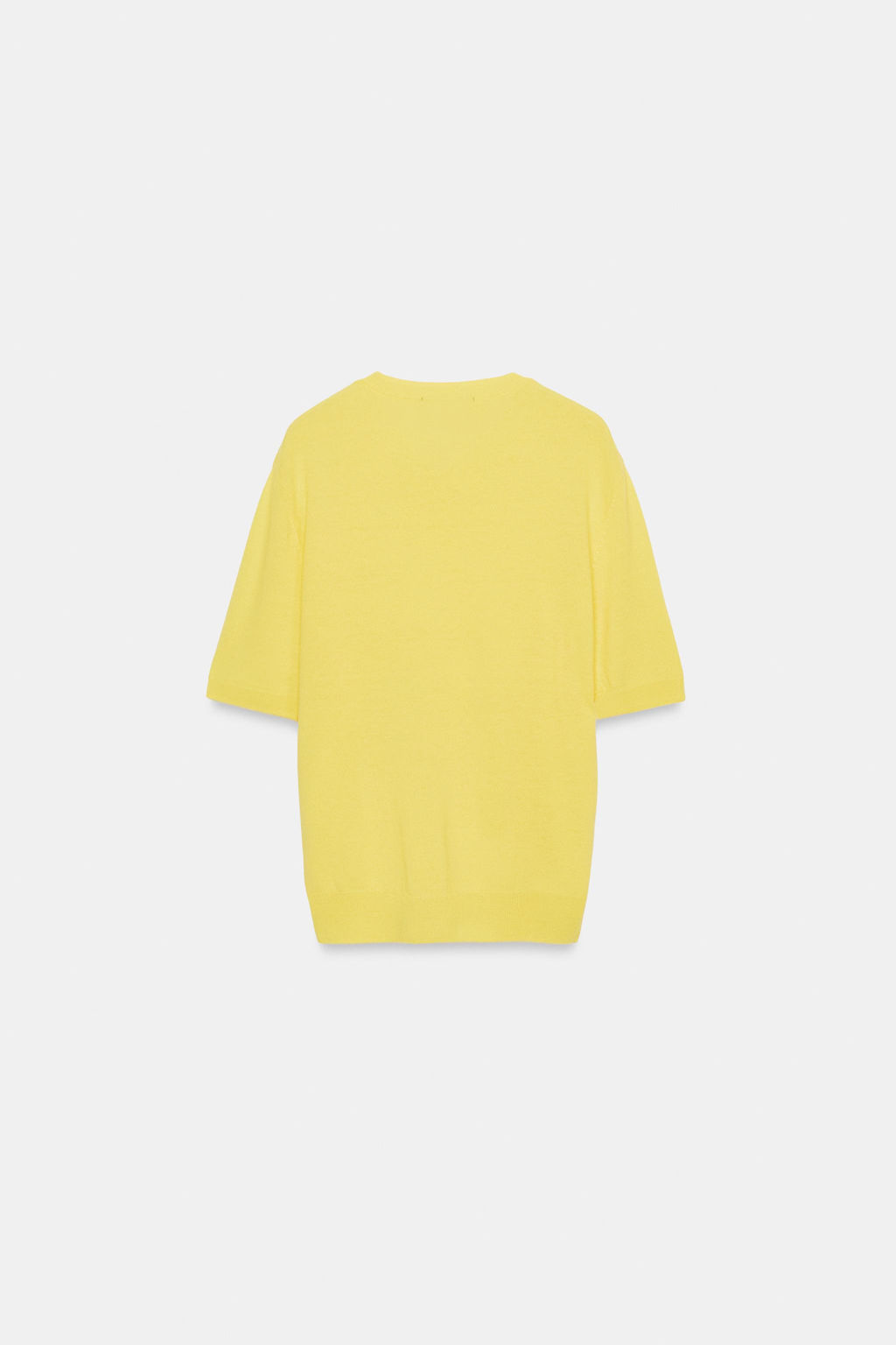 100% WOOL SHORT SLEEVE JUMPER - Zara фото 13