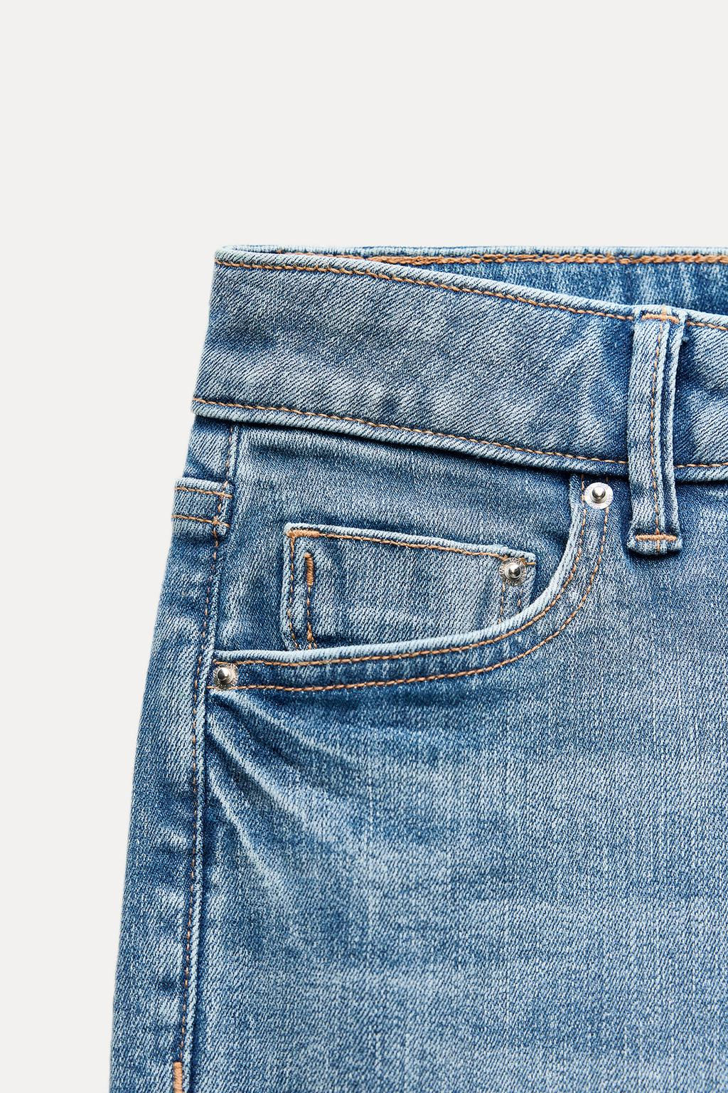 Z1975 MID-WAIST SKINNY FIT JEANS - Zara фото 4