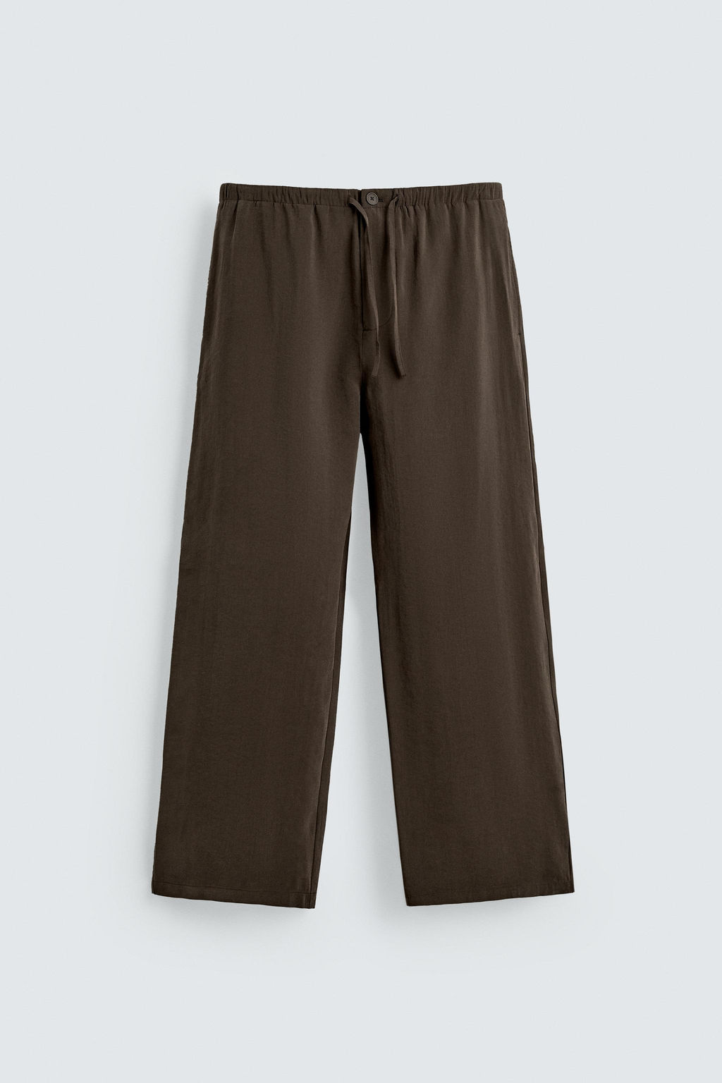 RELAXED FIT FLOWING TROUSERS - Zara фото 17
