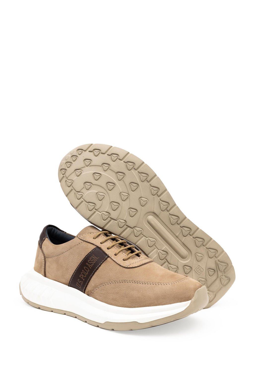 Мужская бежевая обувь - U.s. polo assn фото 14