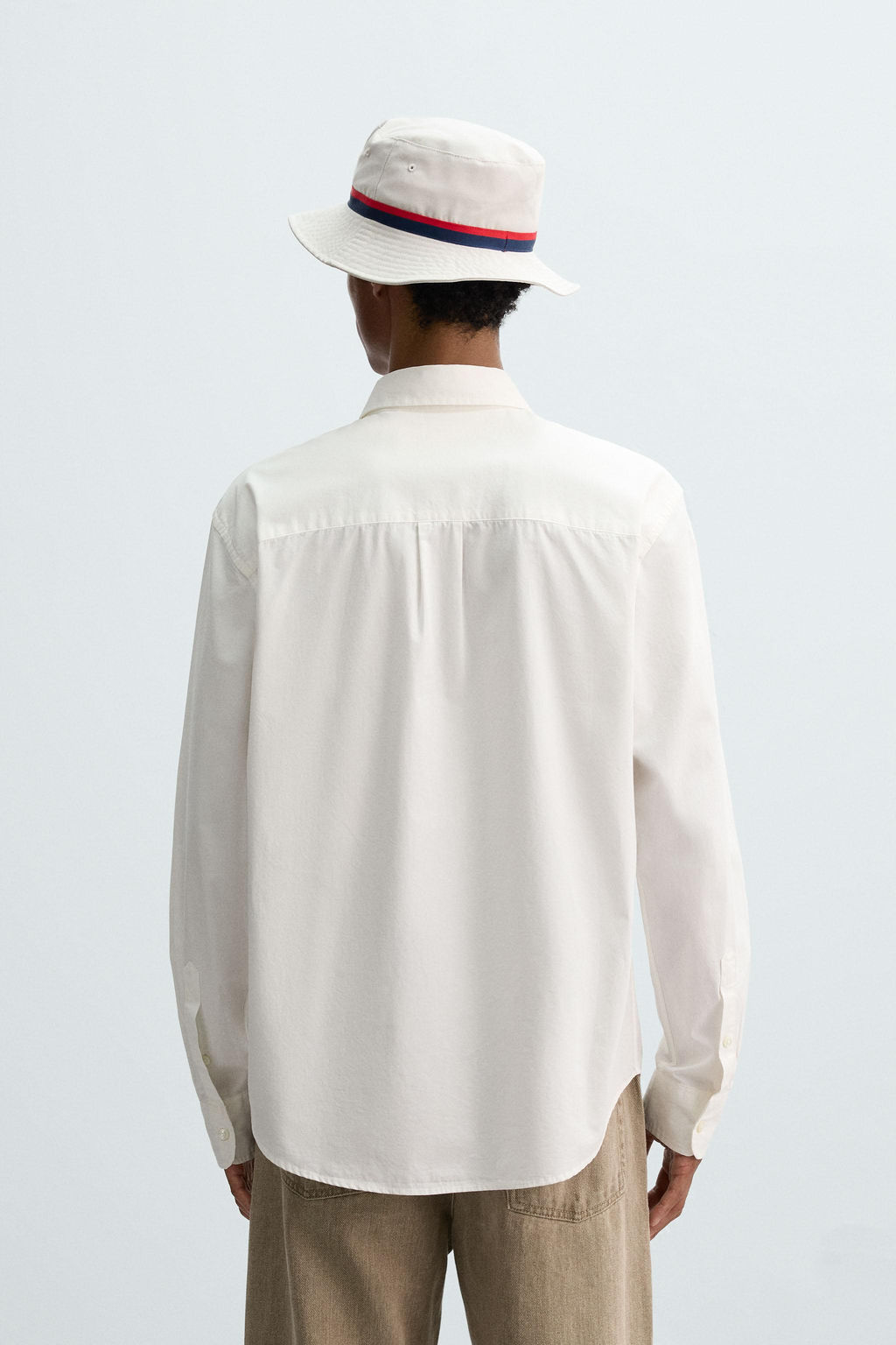 REGULAR FIT SHIRT WITH POCKET - Zara фото 3