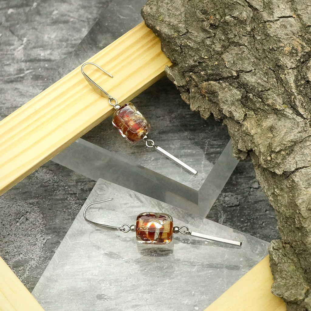 Серьги из муранского стекла DESIRE LS3291