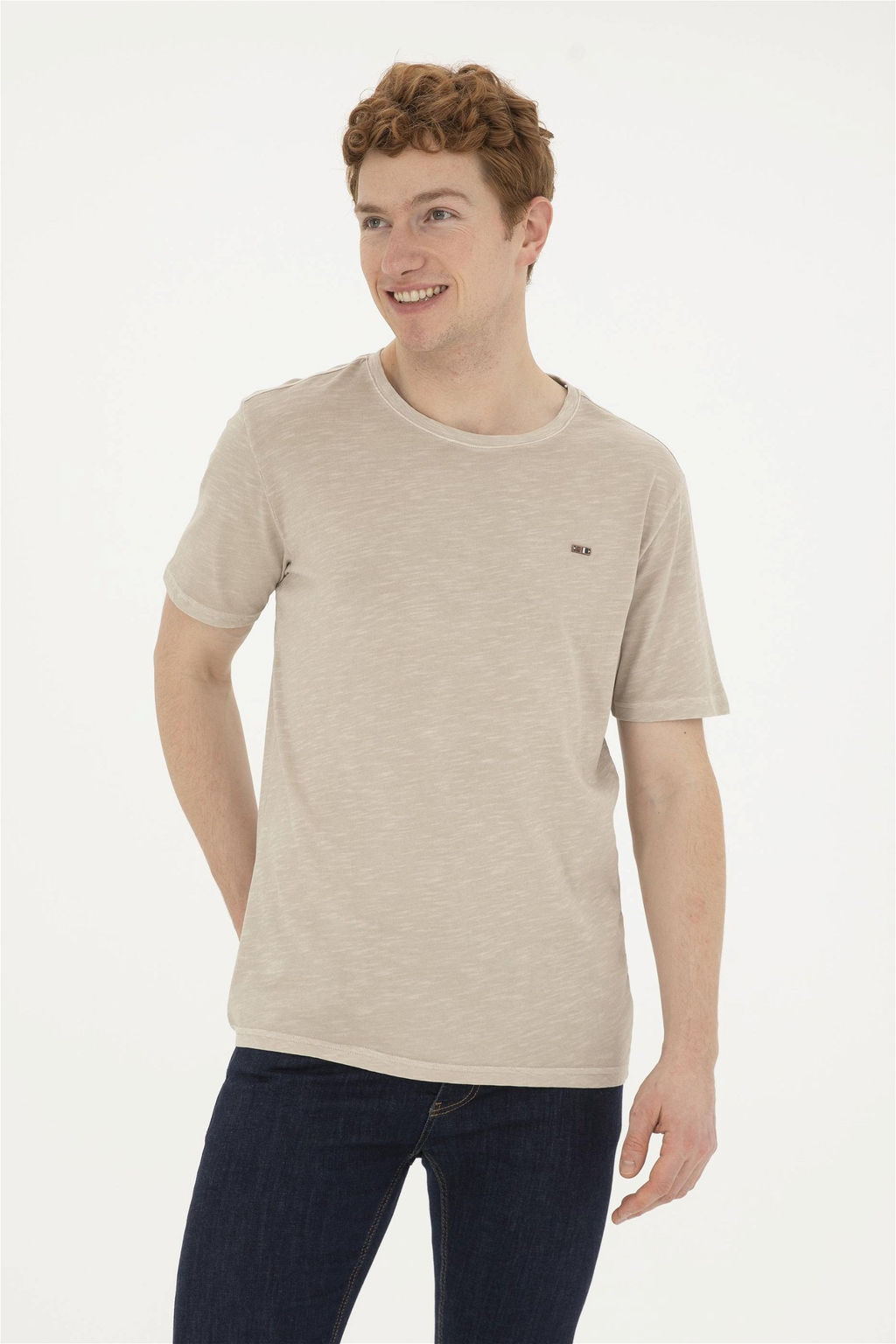 Мужская базовая футболка Stone - U.s. polo assn фото 3