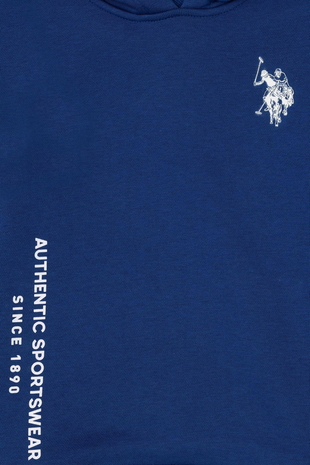 Толстовка цвета индиго для мальчика Неожиданная скидка в корзине - U.s. polo assn фото 3