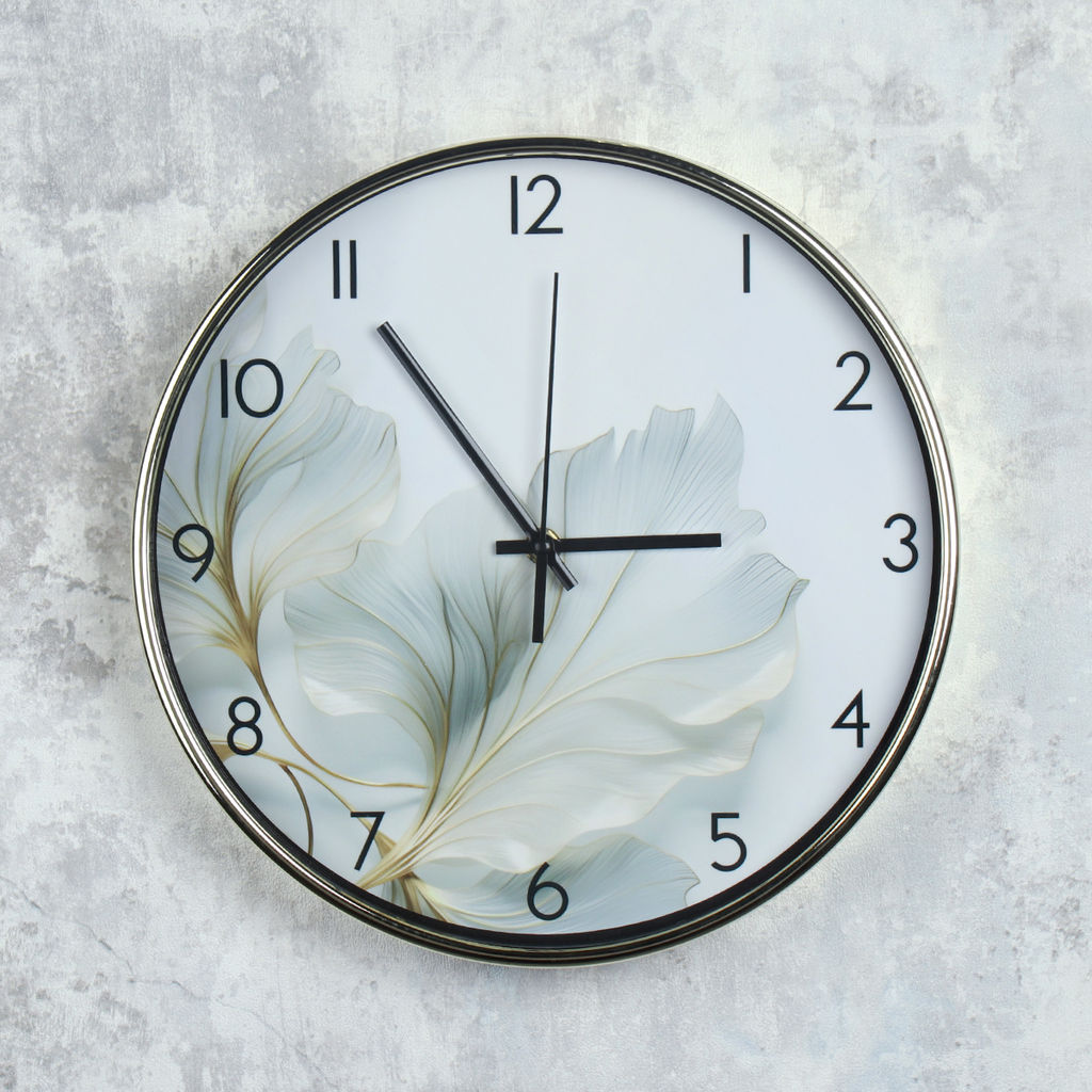 Цена за 1 шт. Часы настенные 30 см / 5608 /уп 20/ - Галеонтрейд фото 4