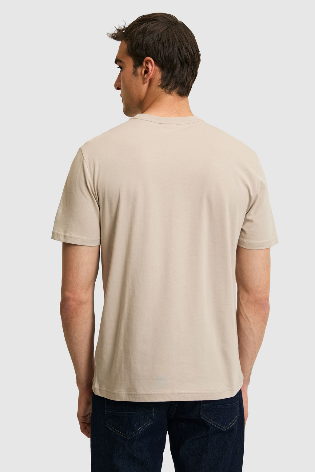 Erkek Regular Fit Bisiklet Yaka Ta_ Basic Ti__rt - U.s. polo assn фото 5