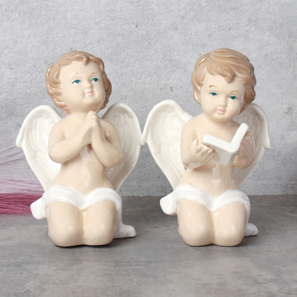 Фигурка Ангел 17 см / YZ1400882 /уп 24/фарфор - ГалеонТрейд фото 4