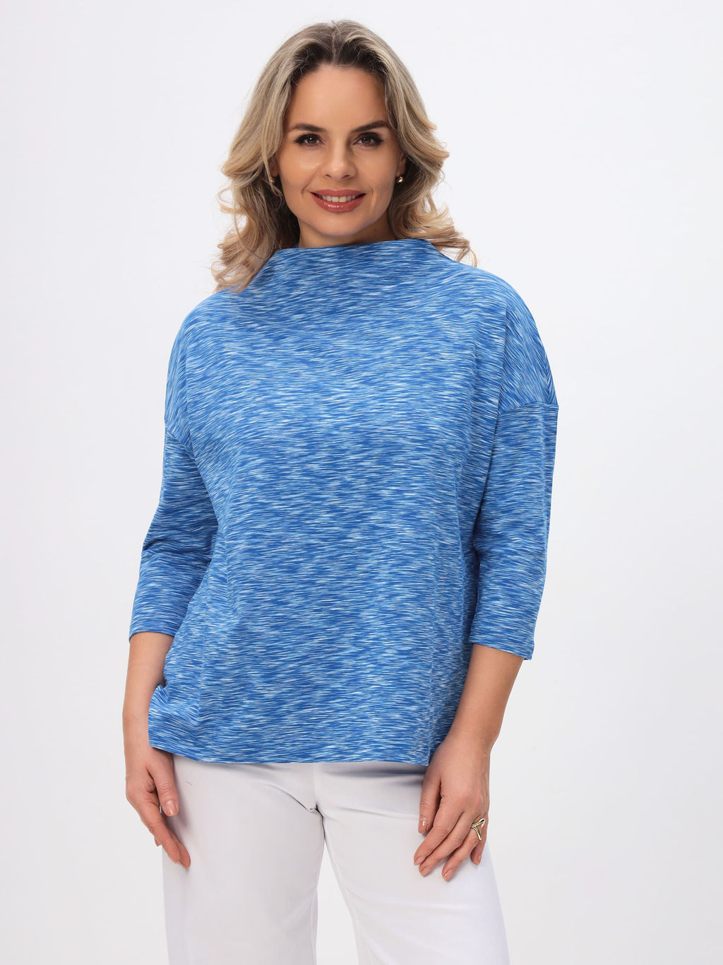 Джемпер женский T-lab TL-JP-001OR-голубой м.