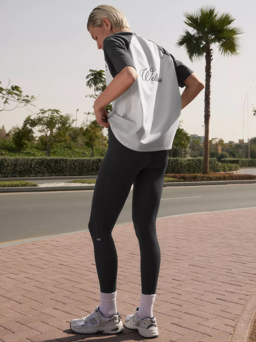 Оверсайз футболка Wellness