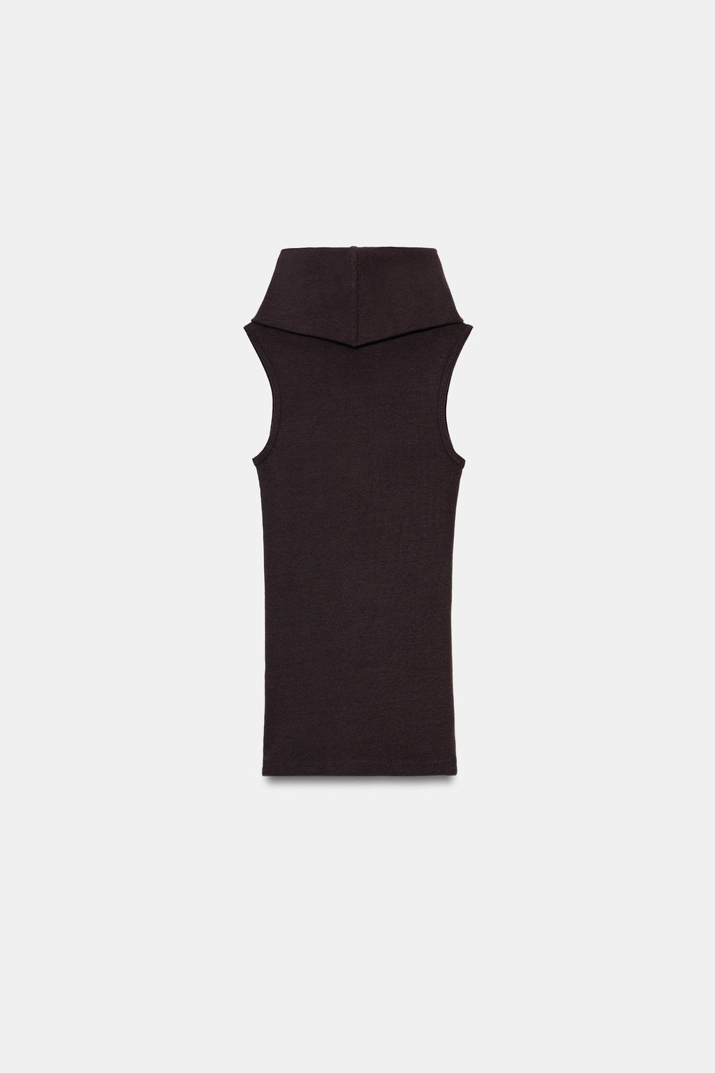 HIGH NECK SLEEVELESS TOP - Zara фото 11
