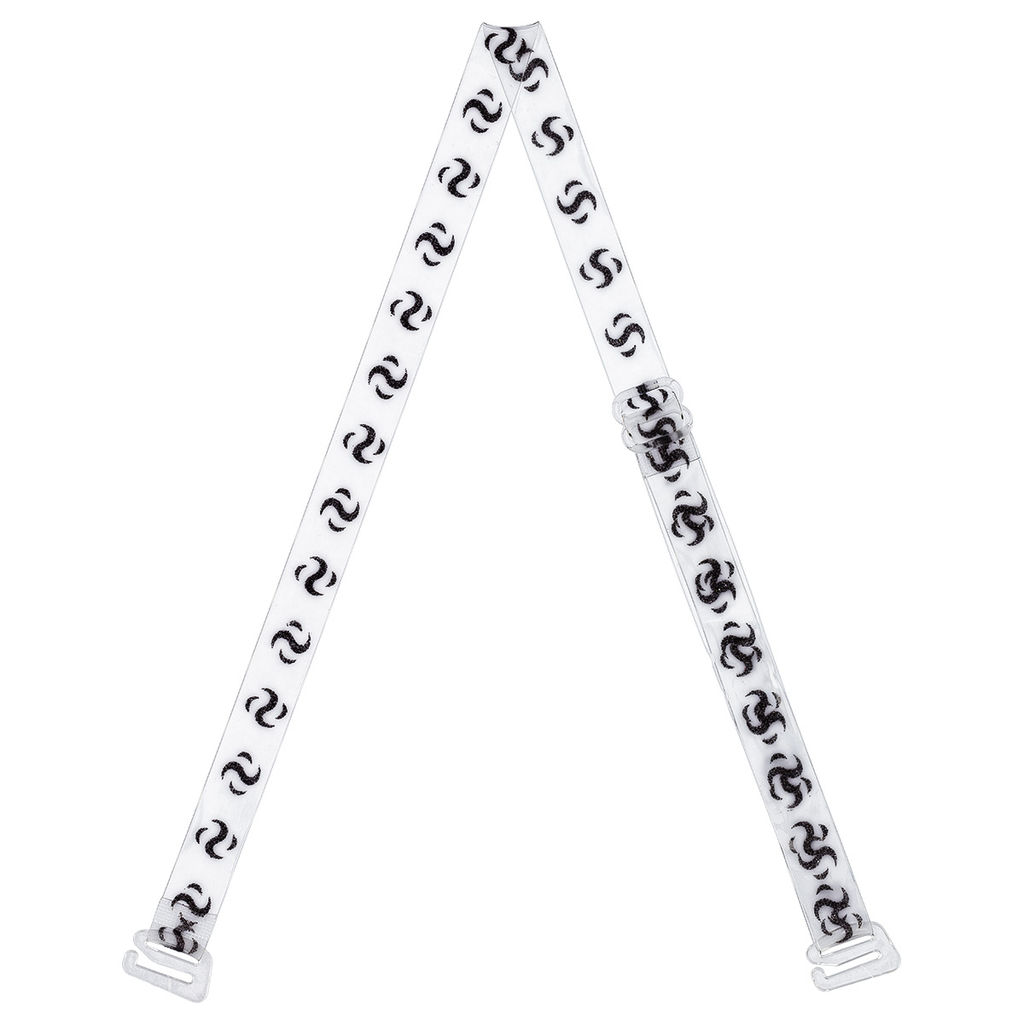 Бретели (пара) Gamma BR-1033 в пакете 10 мм 10 пар СК/Распродажа черный