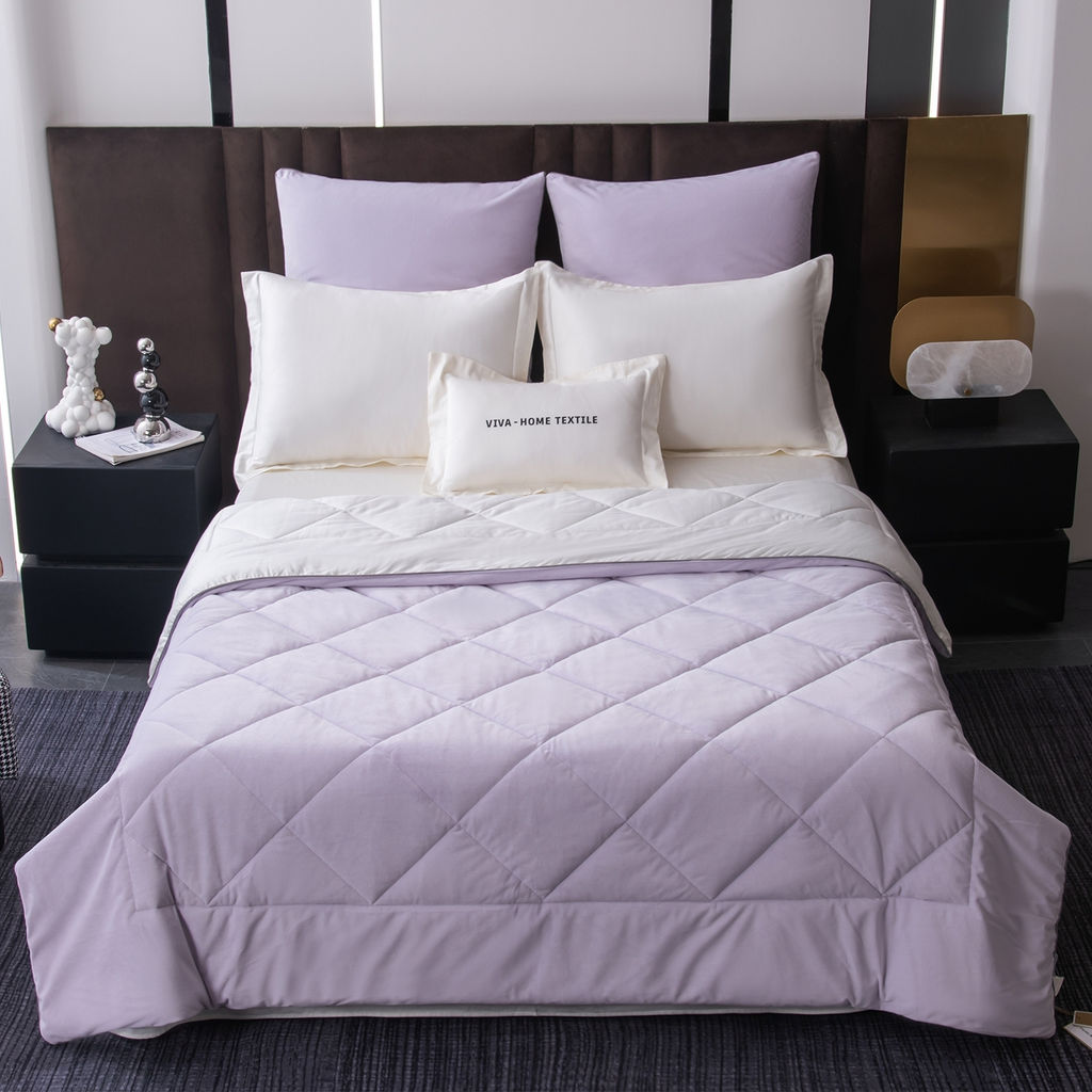 Комплект постельного белья на резинке Сатин Velvet Premium с Одеялом VPR011 180*200*25;160*200*25;140*200*25 Евро 4 Наволочки