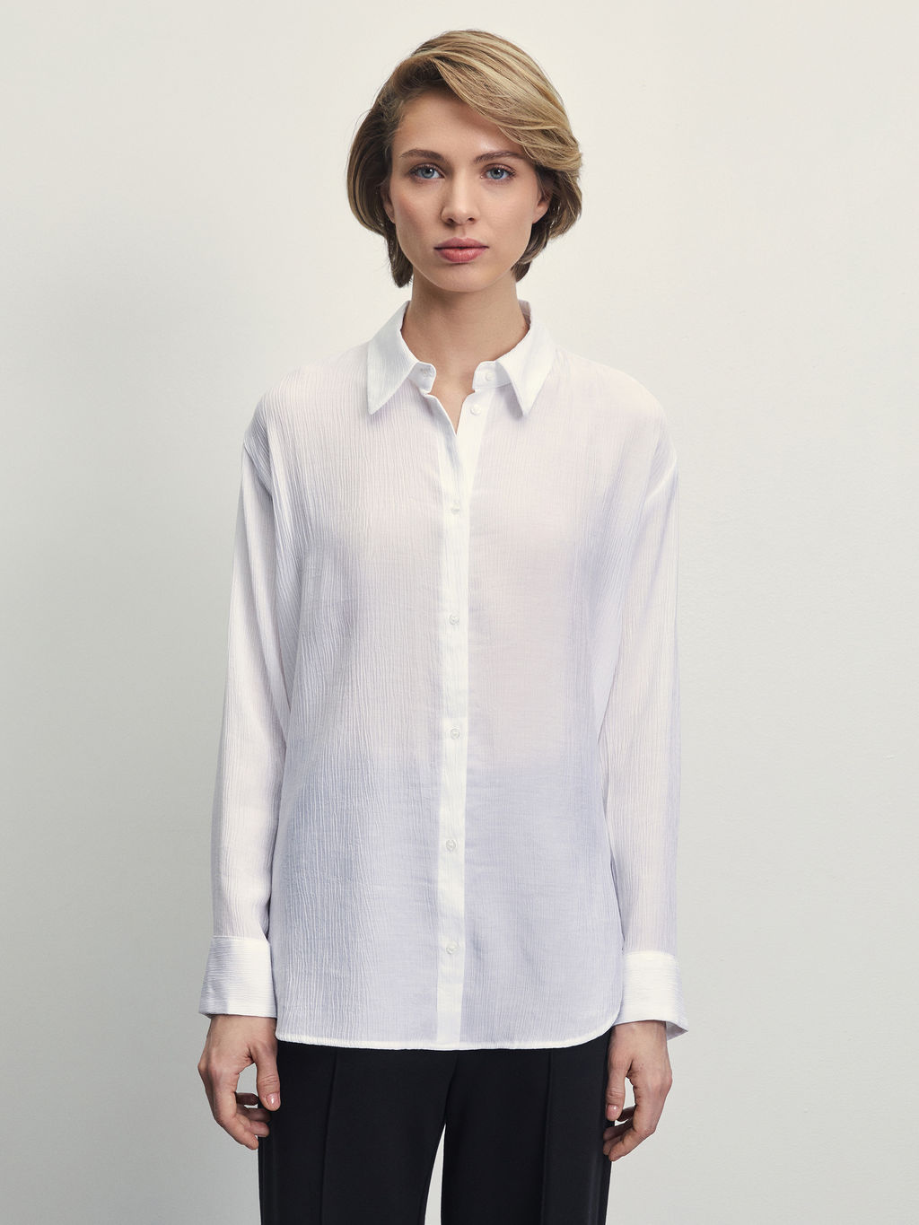 Рубашка из вискозы / Zarina  фото 3