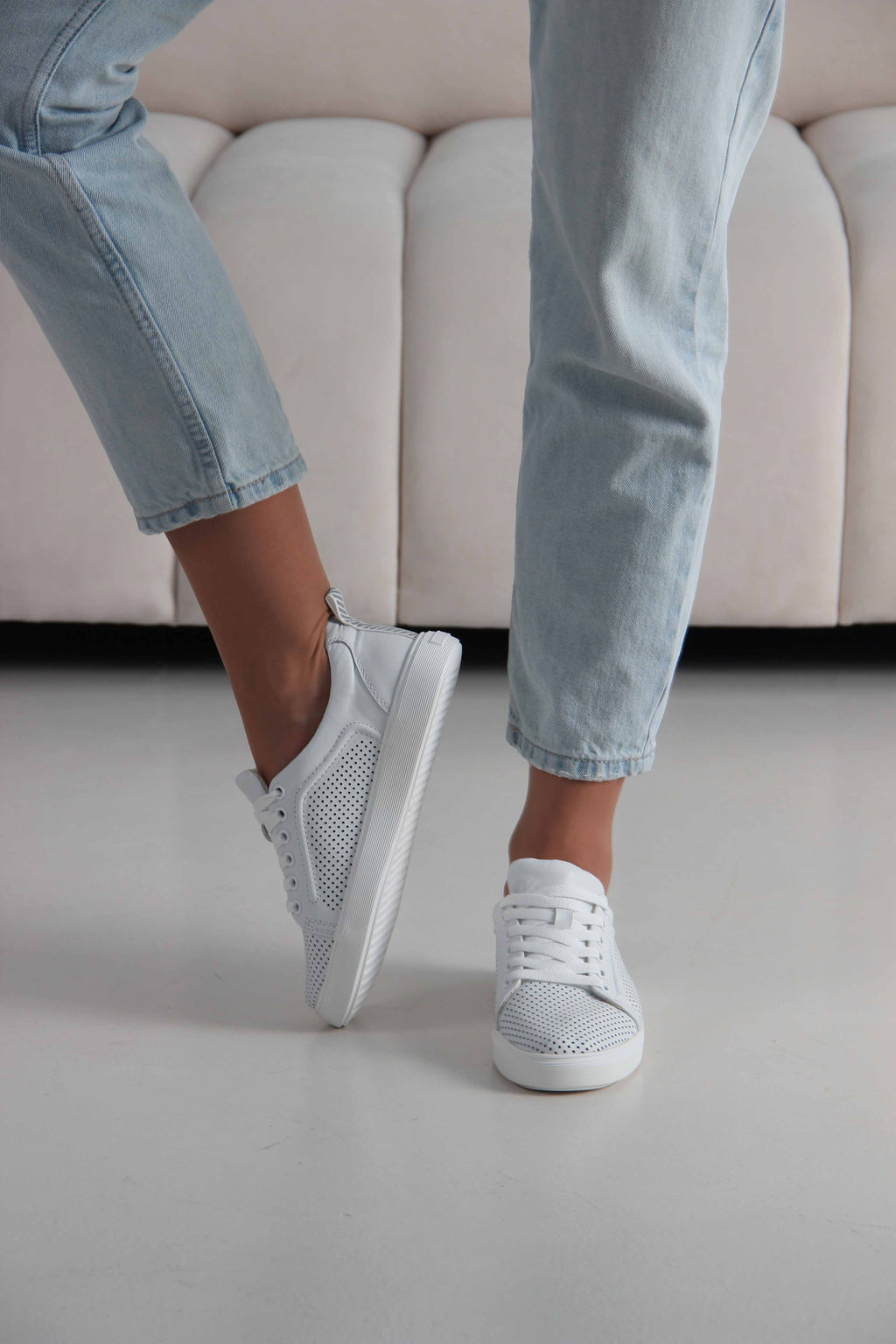 Кеды EDART 158.p.emoji w. Белый - Ed'art фото 5