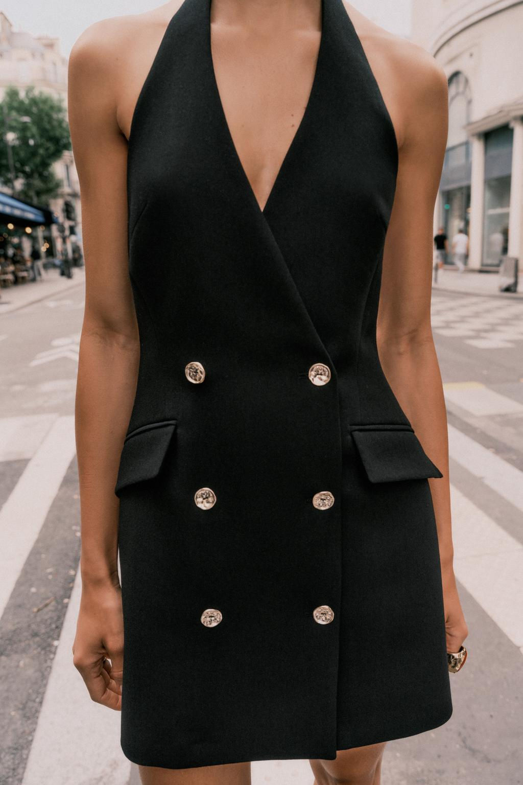 HALTER MINI BLAZER DRESS - Zara фото 2