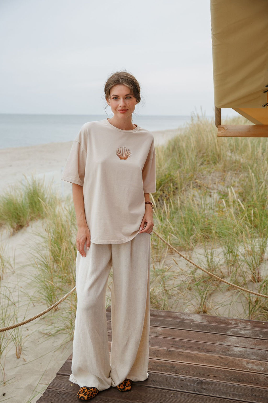 Футболка женская Sand - Captain's mate фото 2