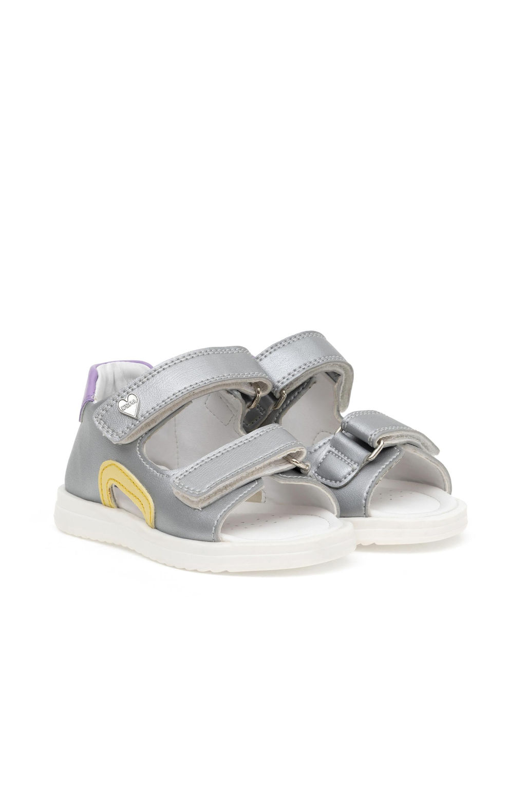 Сандалии для девочки U.S. Polo Assn S084SZ033 серые из полиуретана