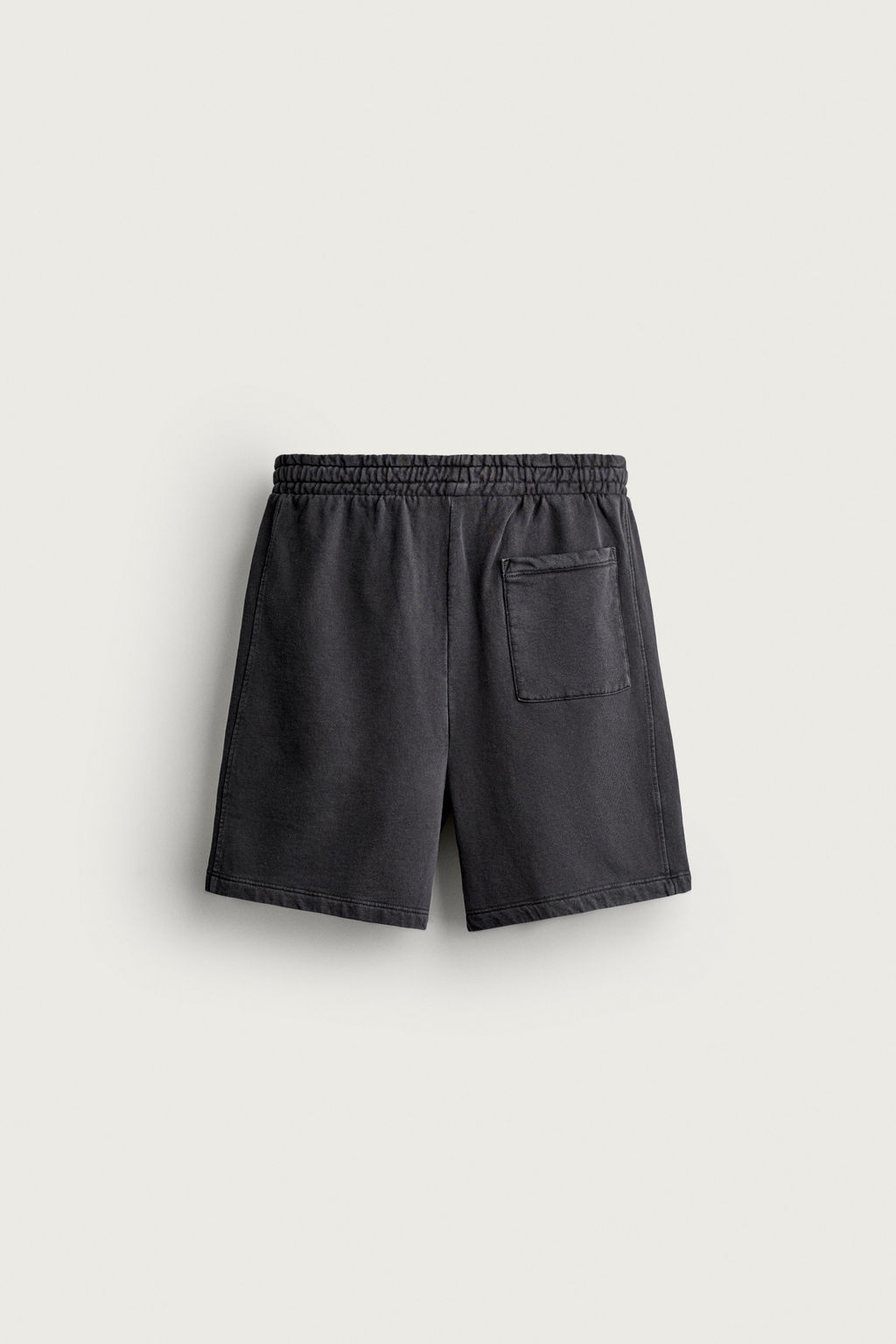 BERMUDA JOGGER B?SICA LAVADA / Antracita oscuro - Zara фото 11