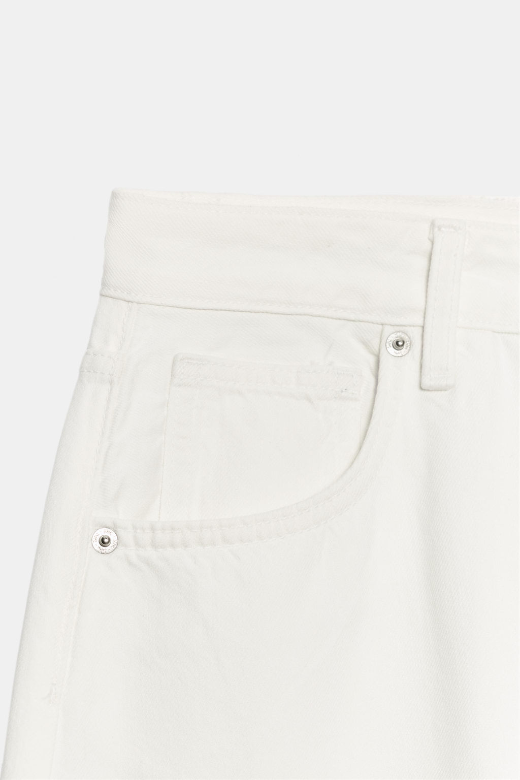JEANS TRF BALLOON TRABILLA TIRO MEDIO / Blanco - Zara фото 9
