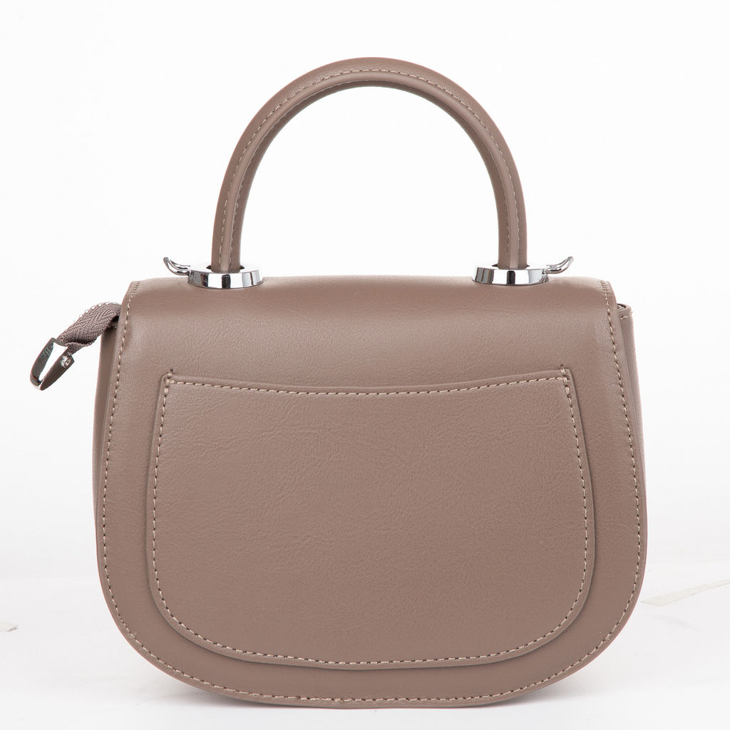 TH876 deep apricot женская кожаная мини-сумка Barcelo Biagi