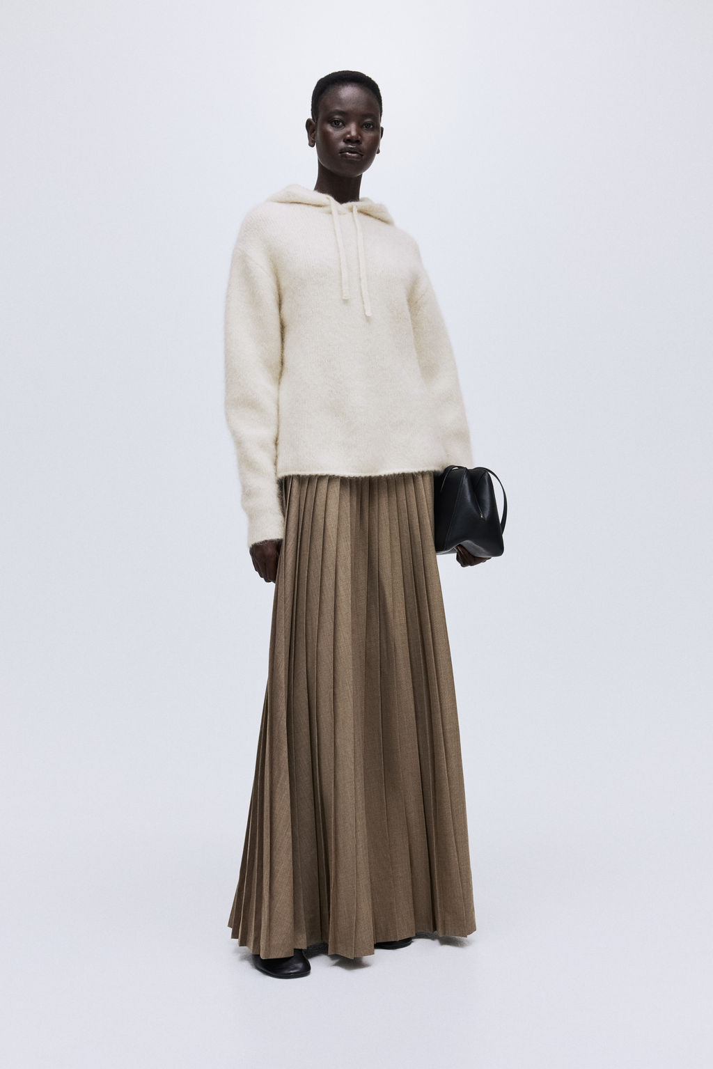 Jersey con capucha en mezcla de mohair - H&m фото 3