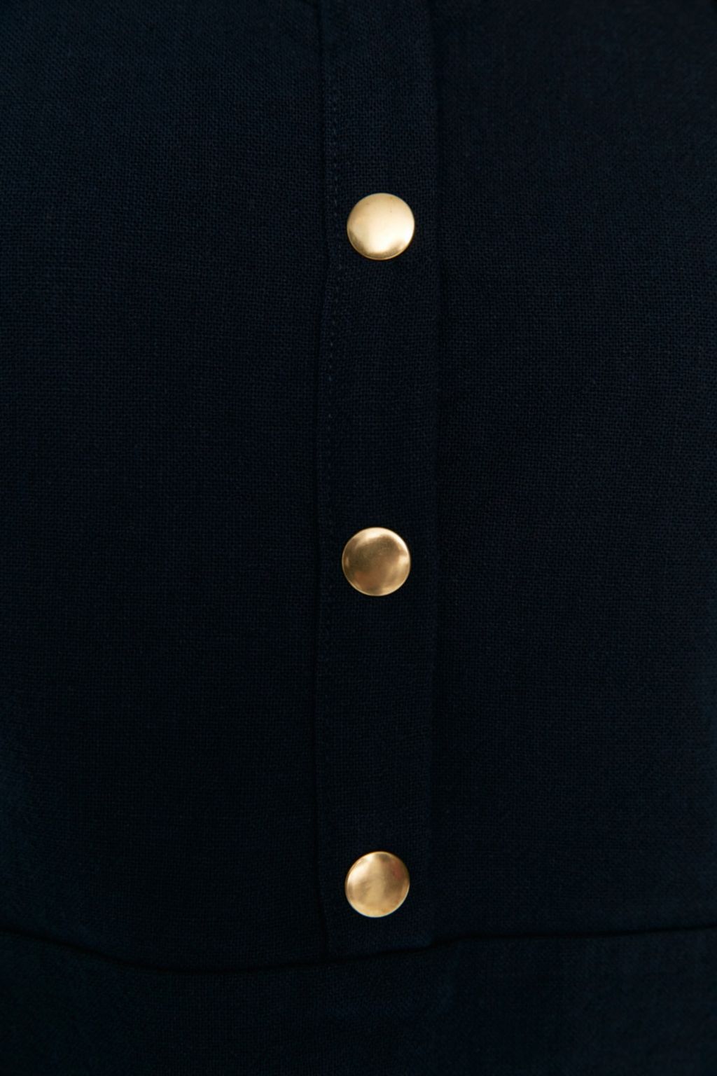 TRENDYOLMILLA Lacivert Duz Kesim Cepli Gomlek Yaka Keten Gorunumlu Mini Dokuma Elbise TWOSS22EL1068 фото 9