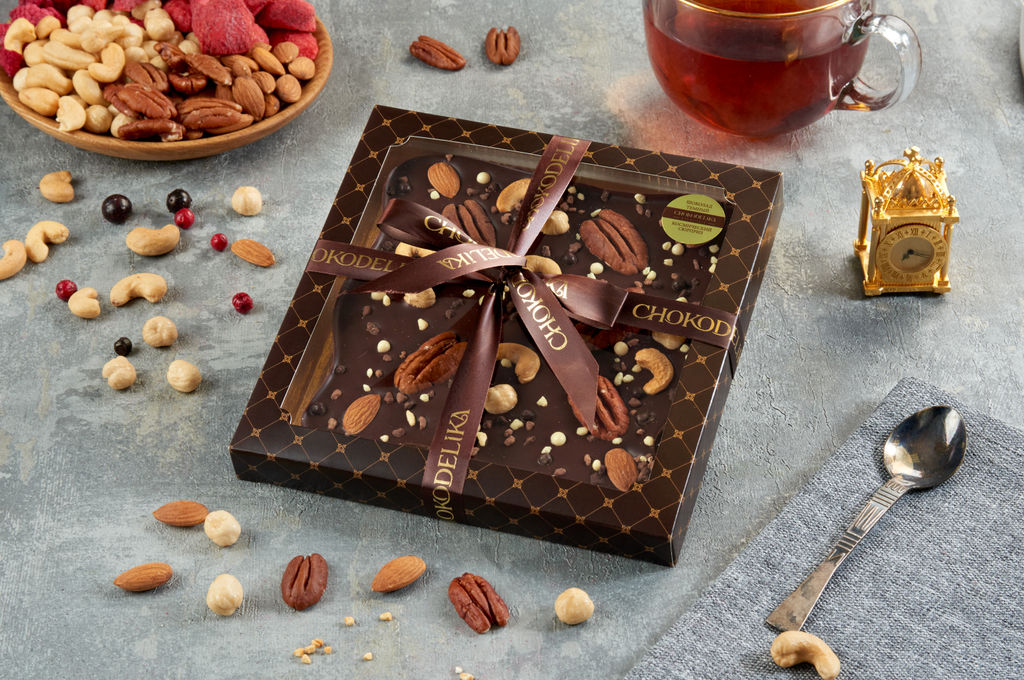 Шоколад темный с украшением Космический сюрприз 180 гр - Chokodelika фото 4