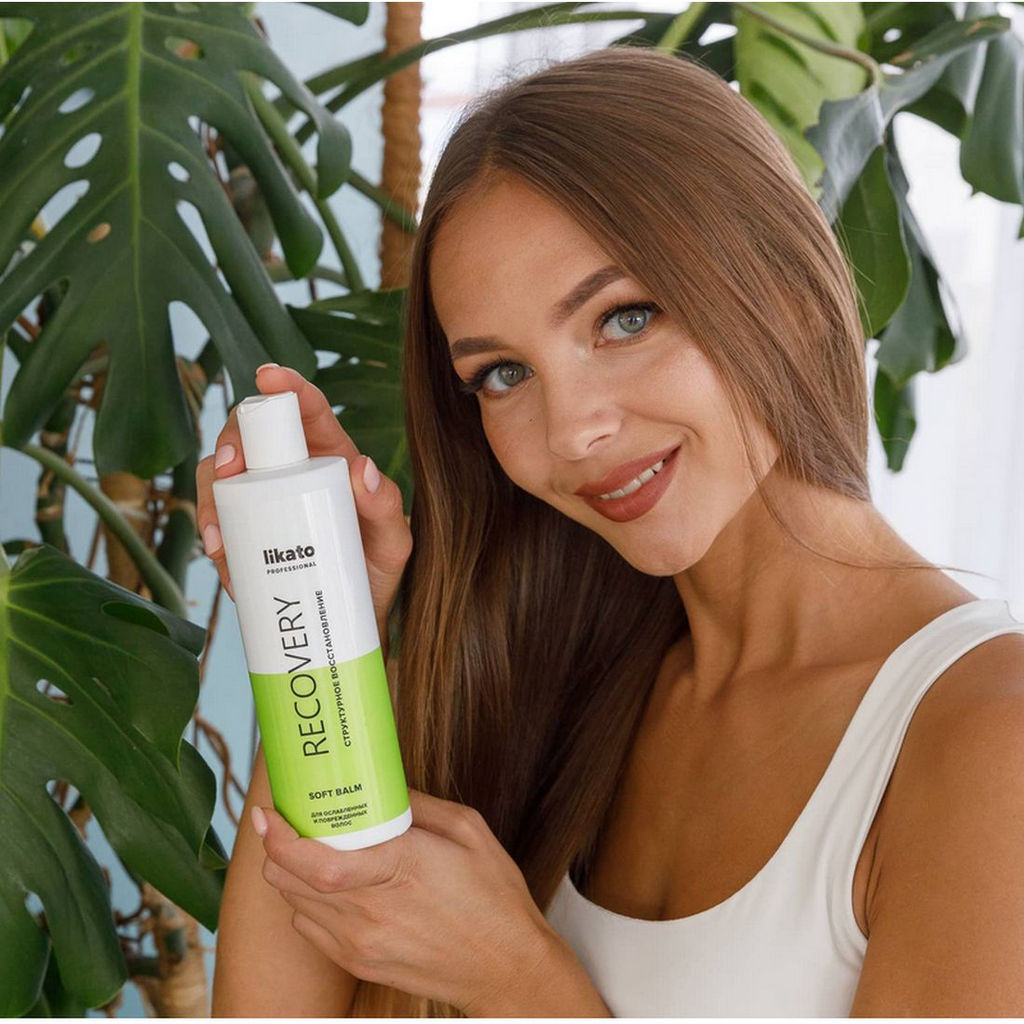 Likato Бальзам для волос восстанавливающий / Recovery Repairing Hair Balm Biotin + Argan Oil, 250 мл