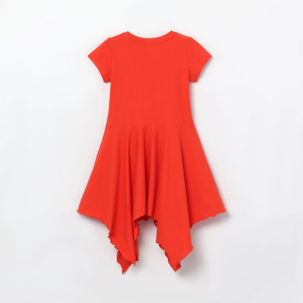 CRB wear/CSKG 62693-29-271 Платье для девочки, оранжевый/Ex.Cherubino  фото 3
