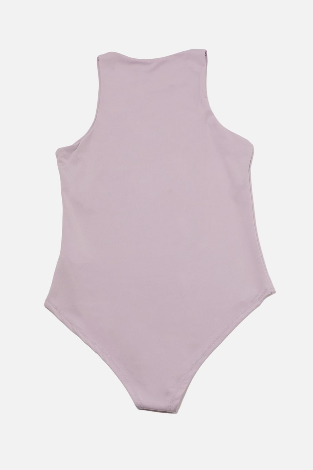 Lila Halter Yaka Vucuda Oturan Esnek Alttan C?tc?tl? Orme Body TWOSS20BD0044
