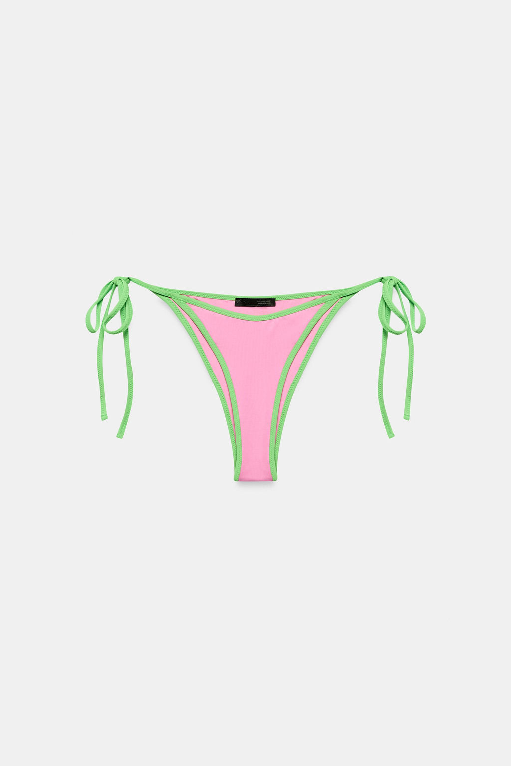 BRAGUITA BIKINI CONTRASTE / Rosa - Zara фото 7