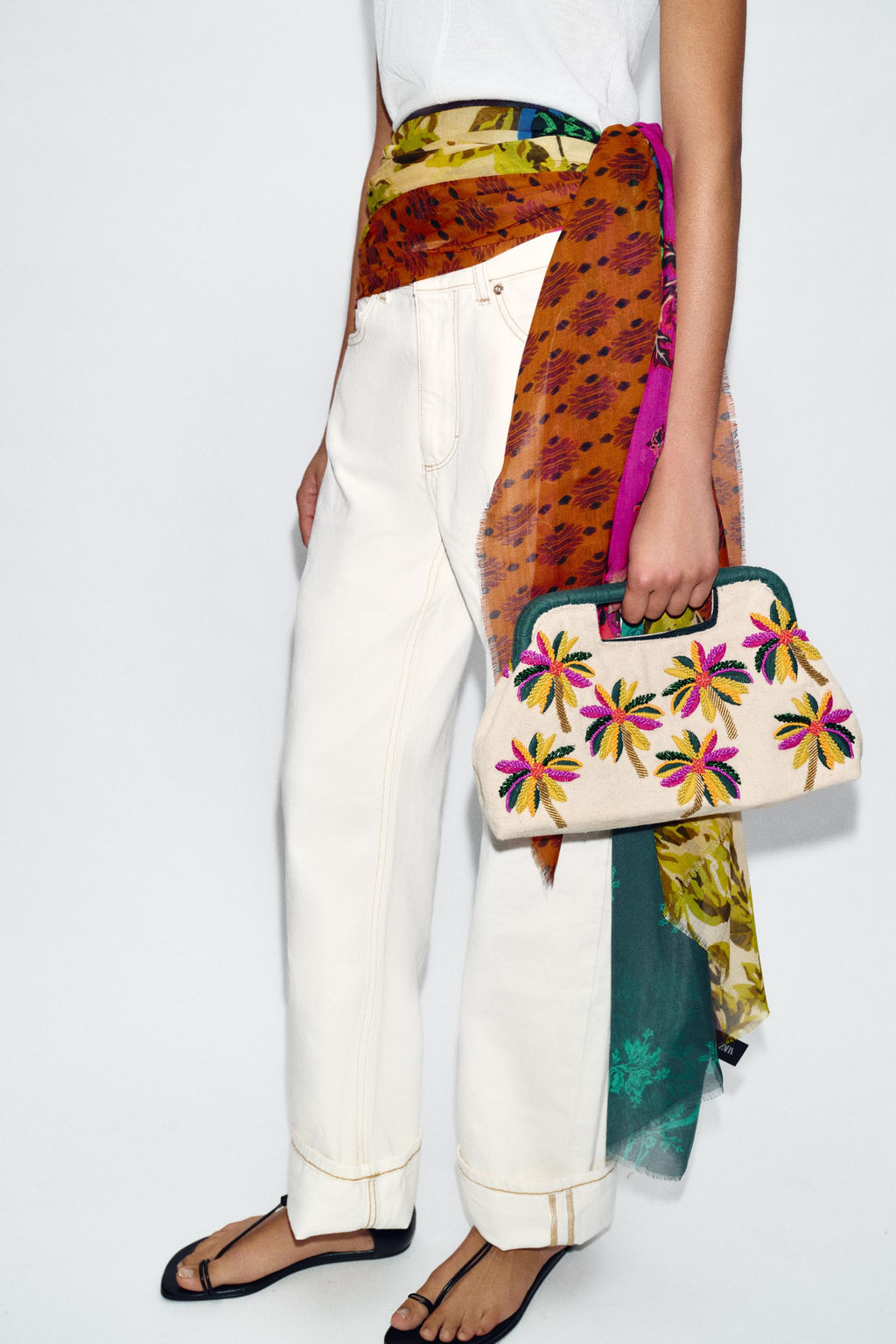 POUCH ESTAMPADO ABALORIOS / Multicolor - Zara фото 3