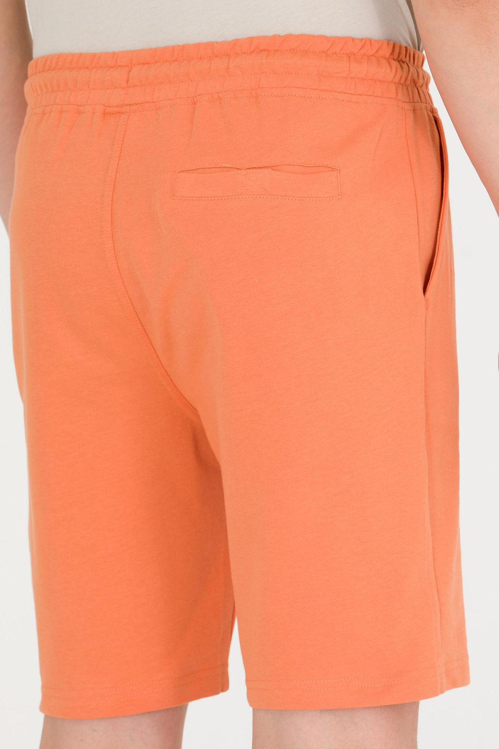 Мужские вязаные шорты кирпичного цвета Неожиданная скидка в корзине - U.s. polo assn фото 7