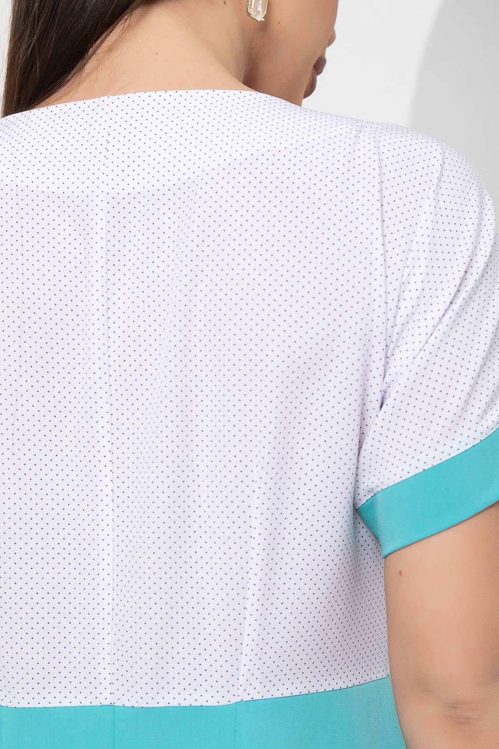 Платье Неотразимая (бирюза) П6057 - Lt collection фото 5