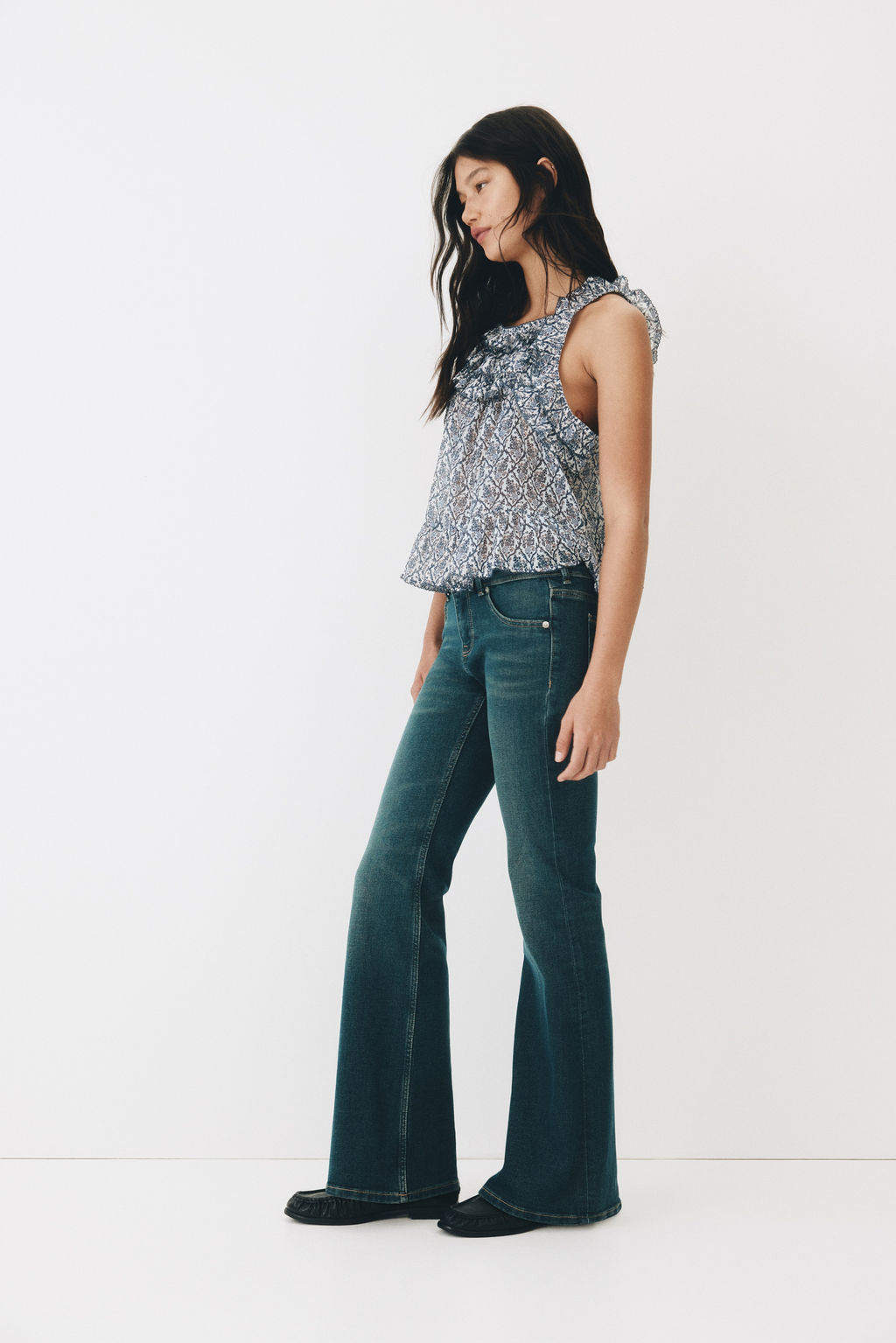 Flared Low Jeans - H&m фото 14