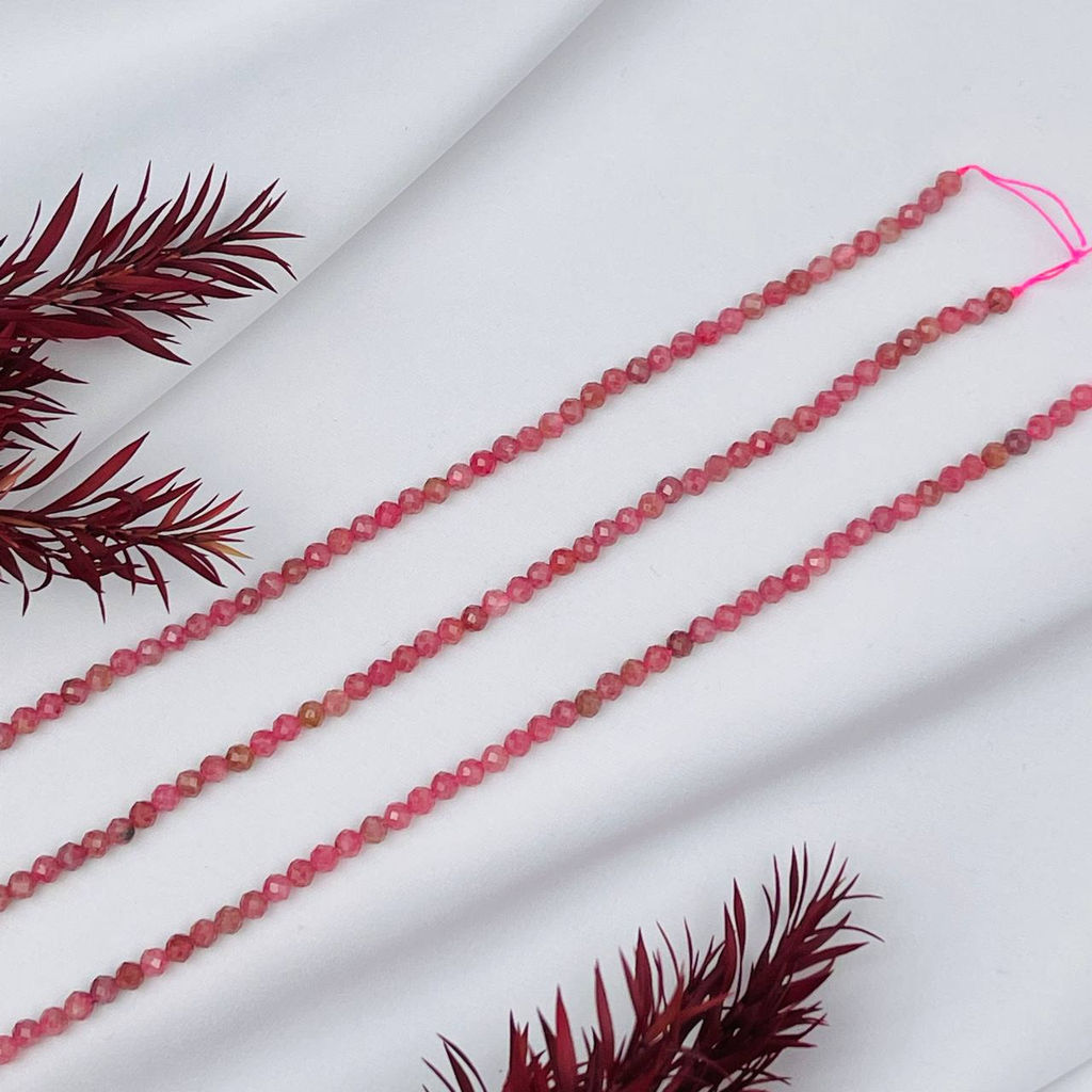 Бусины для украшений из Родонита