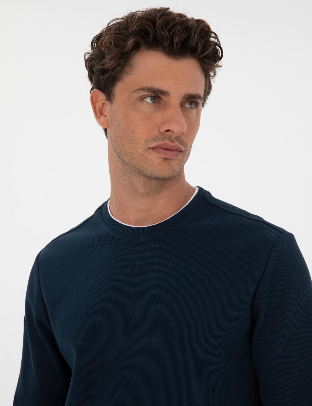 Lacivert Regular Fit Sweatshirt - Pierre cardin фото 2