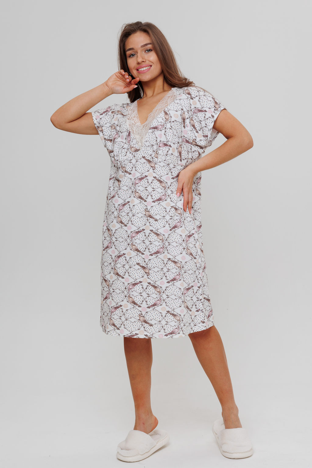 № 1561/3 Ночная сорочка - Modellini фото 3