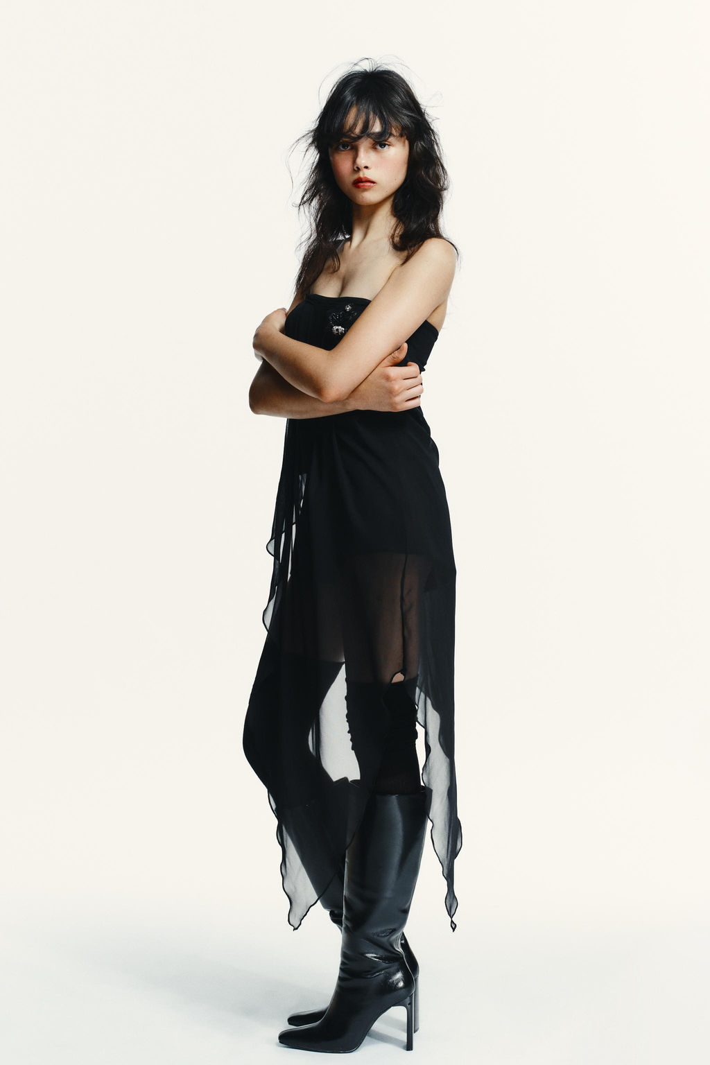 CONTRAST BANDEAU TOP - Zara фото 4