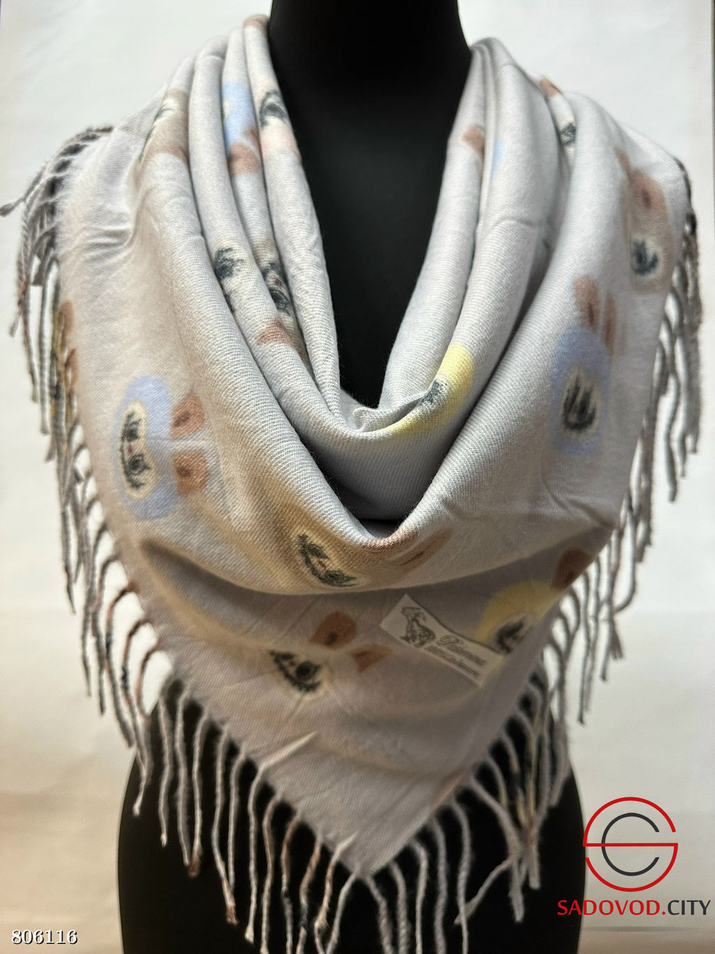 Тёплый шарф из 100% кашемира - Bruno фото 10