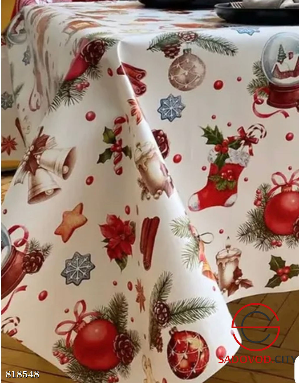 Скатерти с новогодним рисунком