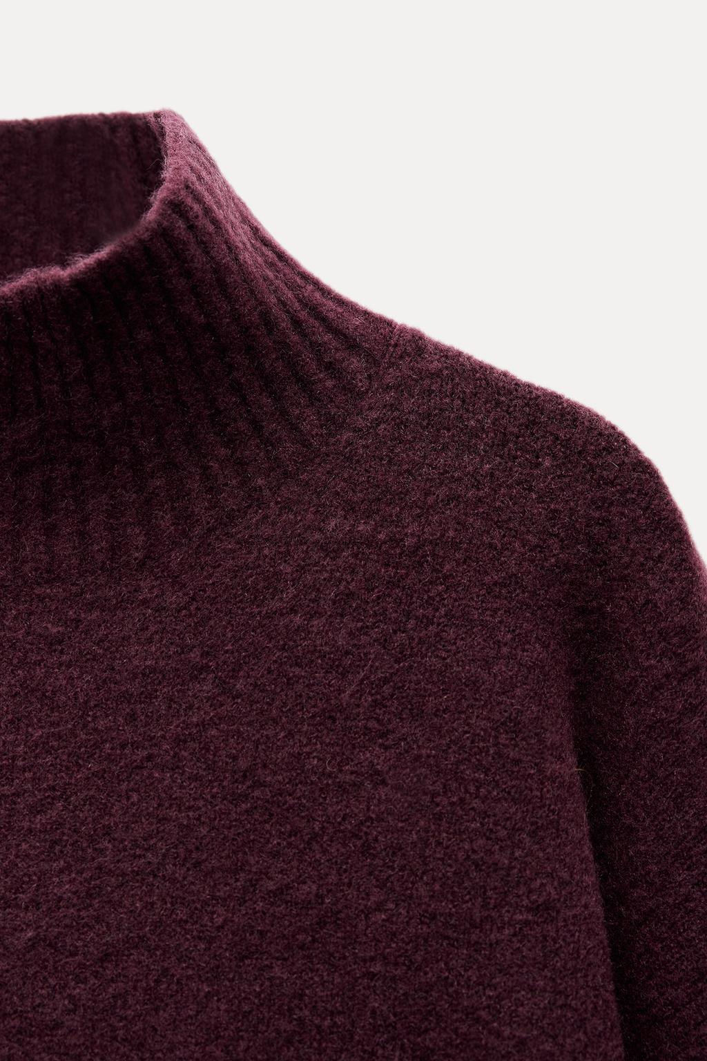 BASIC SOFT KNIT SWEATER - Zara фото 10