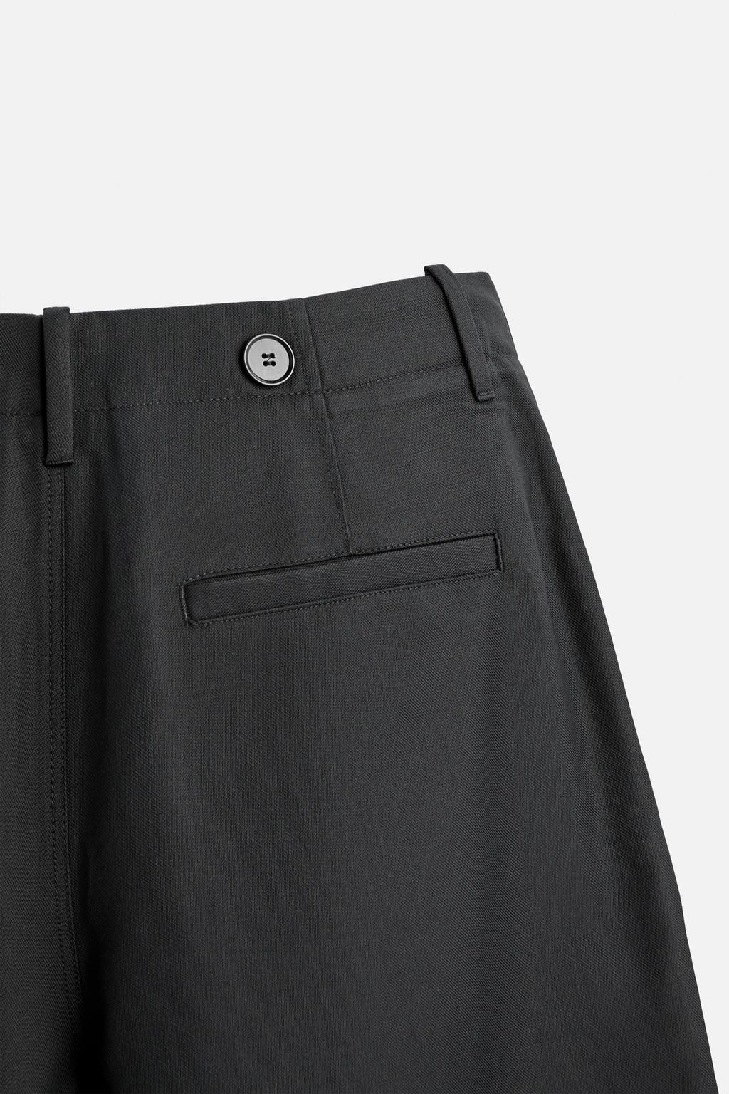 BUTTON SUIT TROUSERS - Zara фото 9