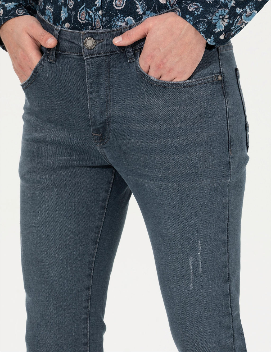 Saks Slim Fit Jean Pantolon - Pierre cardin фото 5