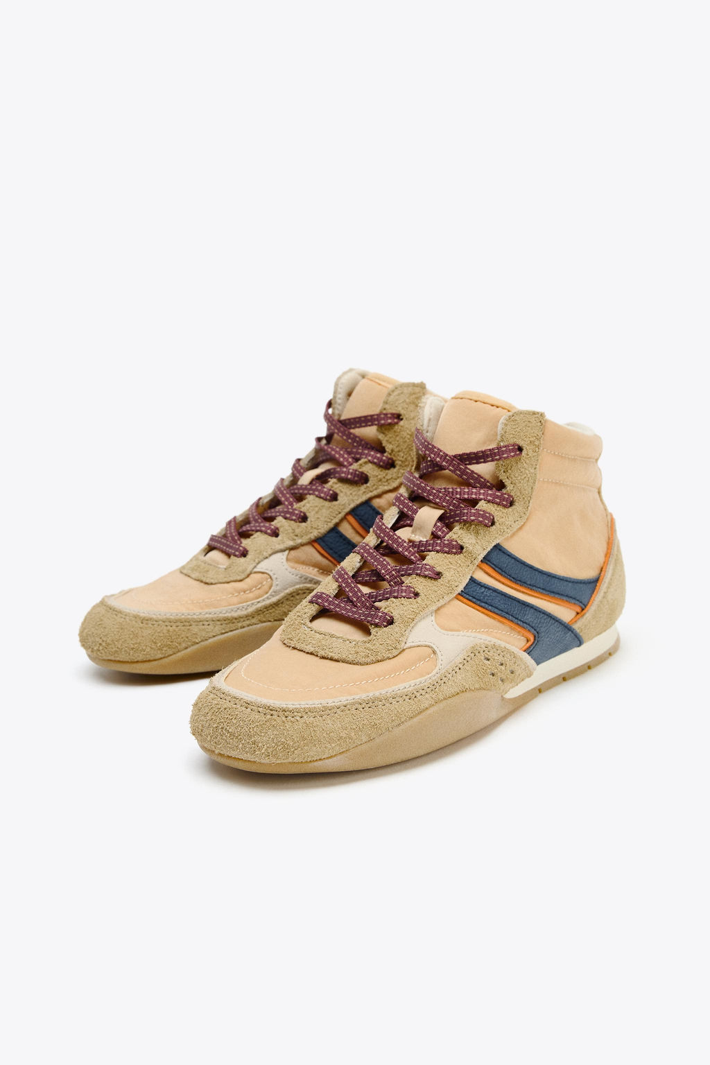 COLOURFUL HIGH-TOP TRAINERS - Zara фото 5