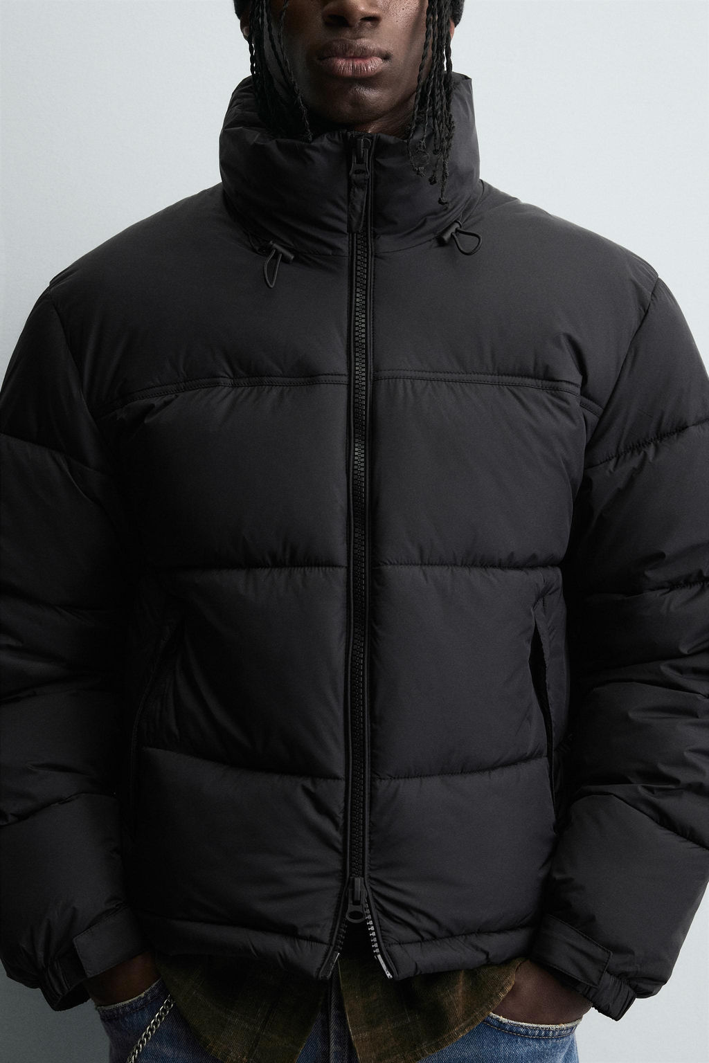RELAXED FIT PADDED JACKET - Zara фото 13