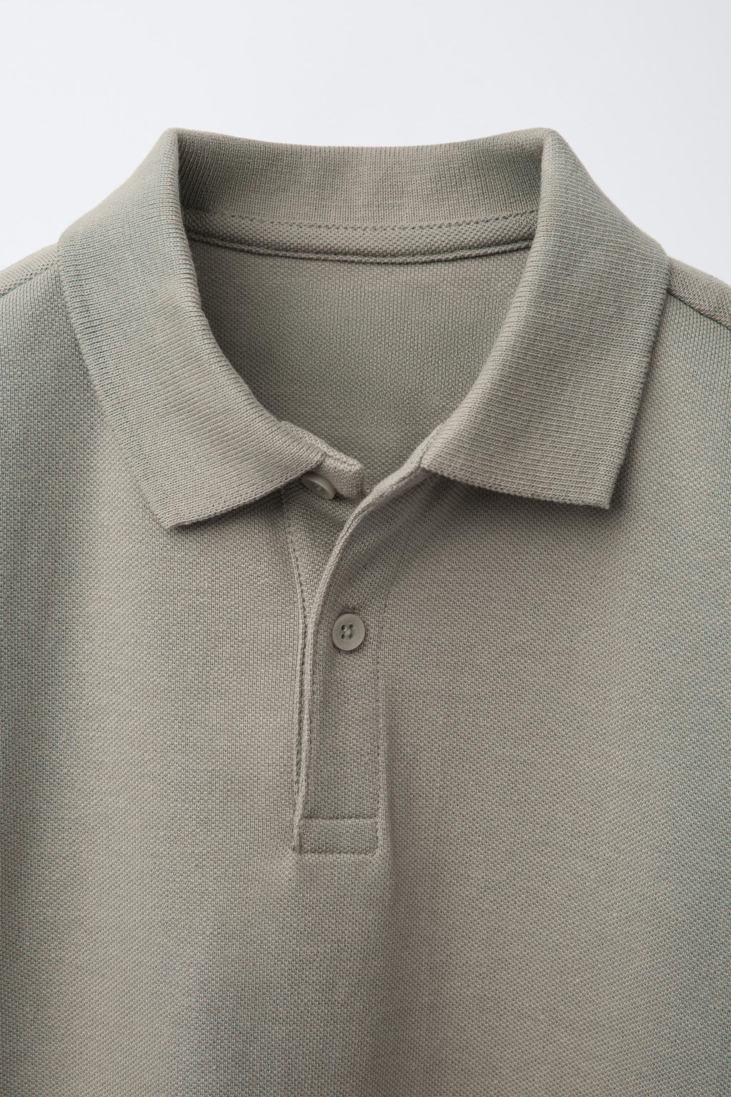 POLO B?SICO PIQU? / Marr?n / Topo - Zara фото 3