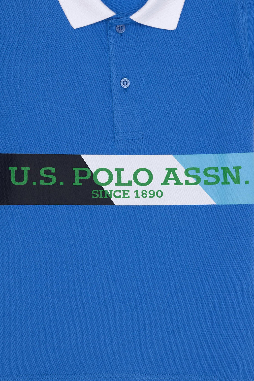 Erkek _ocuk Saks Polo Yaka Ti__rt